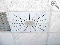 Многофункциональный комплекс защиты переговорных комнат UltraSonic-120-Рhantom - пример монтажа